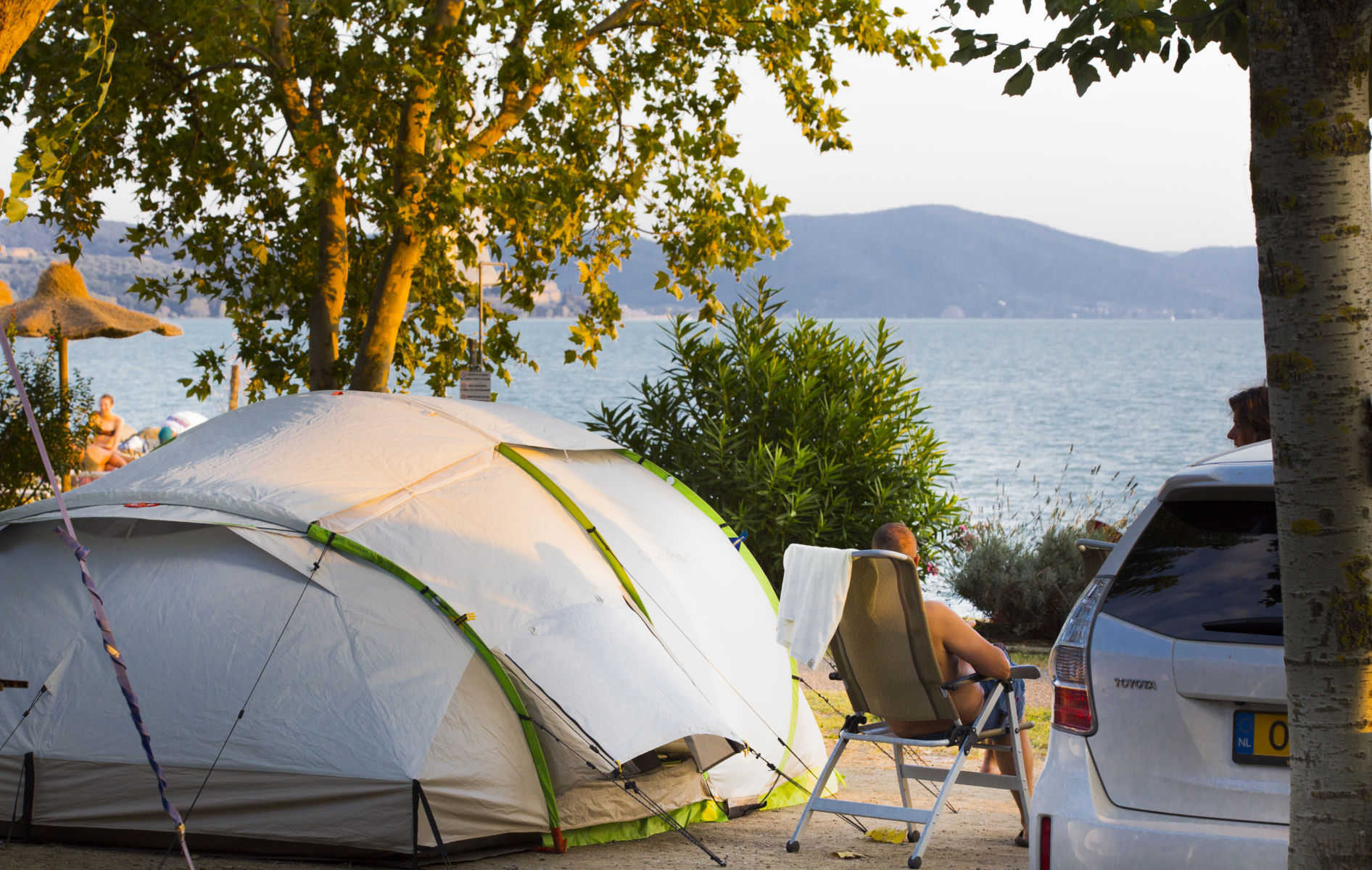 Camping La Spiaggia - Alloggi lago trasimeno