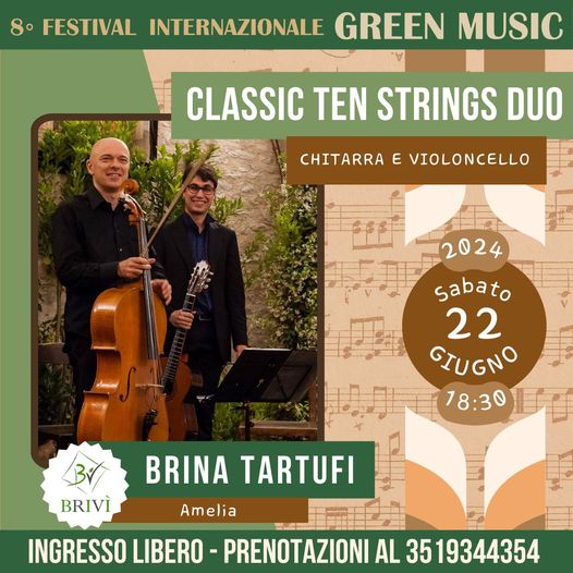 Programma Festival Internazionale Green Music -Trasimenoland